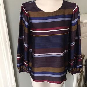 2 for $20! Loft Striped Blouse